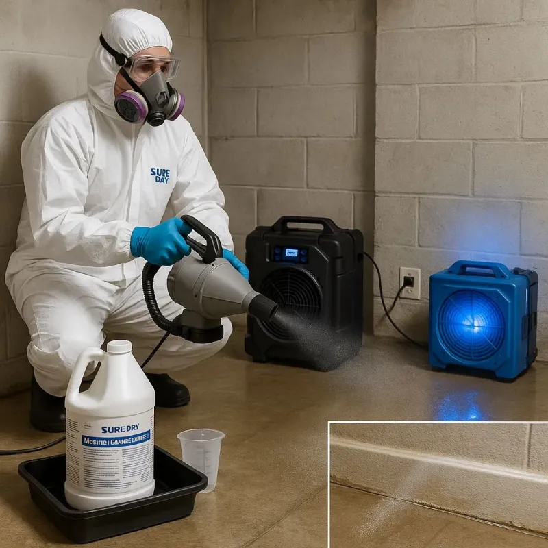 Sanitization and Odor Removal process in Newaygo County, MI